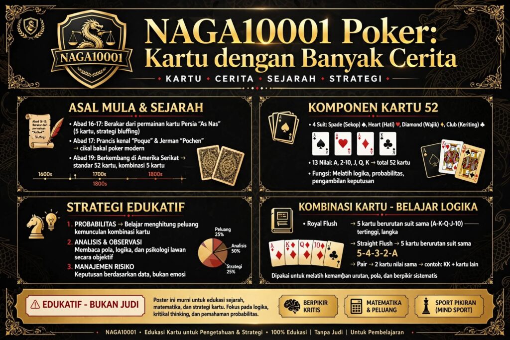 NAGA10001 Poker: Kartu dengan Banyak Cerita