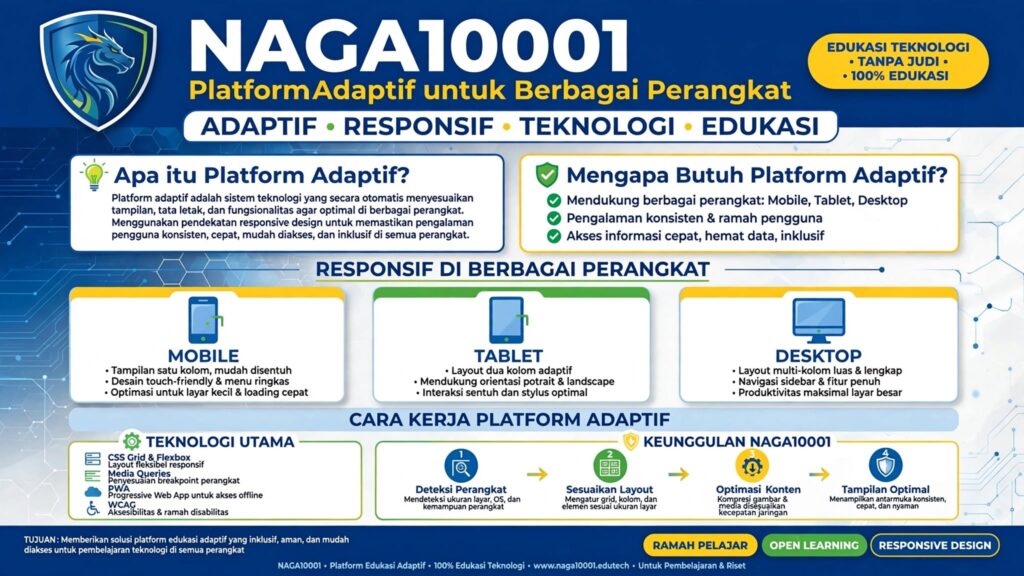 NAGA10001: Platform Adaptif untuk Berbagai Perangkat
